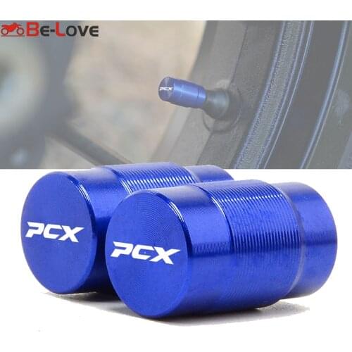 Motorcycle CNC Tyre Rim Air Port Cover Tire Valve Wheel Stem Cap Cover For Honda PCX 125 150 PCX125 PCX150 2010-2020 All Years