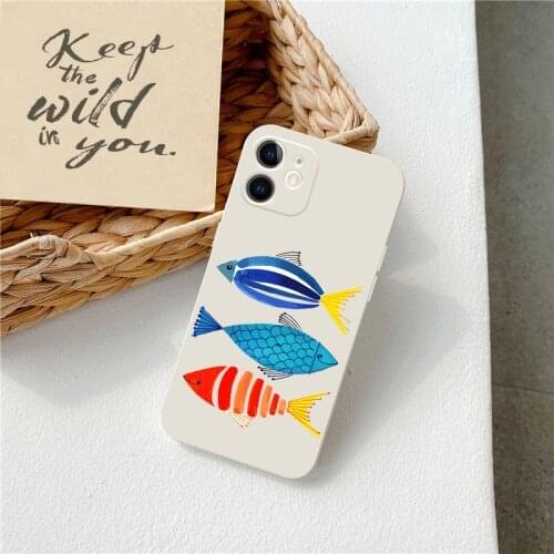 For iPhone11 12 Pro Max X XE XS XR 6 6S 7 Fashion Personality Phone Case For Huawei P20 P30 Pro Iiquid Silicone Soft back Cover