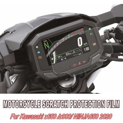 Motorcycle For z650 z900 Ninja 650 ninja650 2020 Cluster Scratch Protection Film Screen Protector Accessories