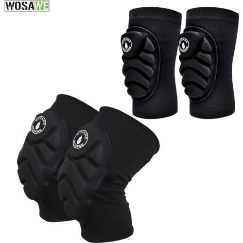 Elbow Knee Pads Cycling Skiing Dancing Elbow Support Knee Protector Knee Brace Bike Bicycle Mtb Downhill Soft Kneepads
