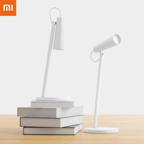 Xiaomi Mijia Chargeable Desk Lamp 2000mAh USB Rechargable Portable Table 3 Grade Modes Dimming Reading Night Light