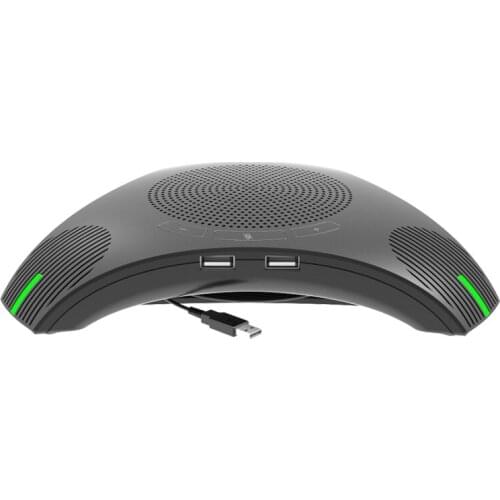 G95 Mini USB Desktop Computer Conference Omnidirectional Microphone Mic Speaker