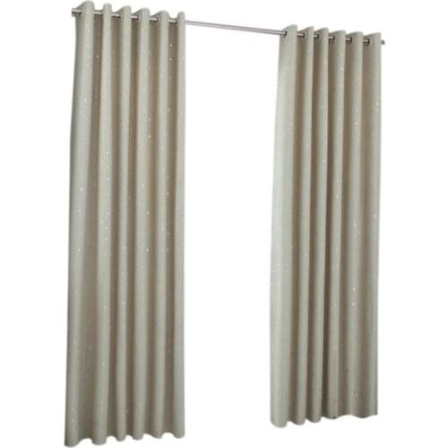 Shiny Stars Children Curtains For Kids Boy Girl Bedroom Living Room Blackout Cortinas Custom Made Drapes(Navy blue)