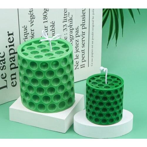 Silicone Candle Mould 3D Bee Shape Molds Honeycomb Beehive Form for Candle Making Supplie Tool Handmade Diy Craft Wax Hives Mold