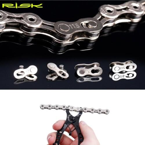 5Pairs /Lot Mountain Road Bicycle Chain Connector Quickly Replace Chain Buckle For 6-7-8-9-10-11 Speed