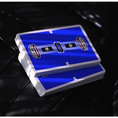 Gemini Casino Dark Blue Playing Cards Deck Brand New Sealed Magic Props
