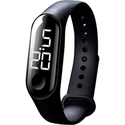 High Quality Sport Watches LED Electronic Luminous Sensor Watches Fashion Men and Women Multifunction Wrist ClockReloj Deportivo