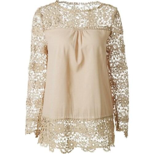 Women Blouses Long Sleeve Oversized Clothes Harajuku Tops Chiffon 2021 Summer Casual See Through Shirt Fashion Streetwear Loose