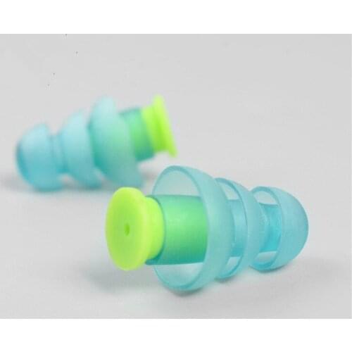 1 Pair Noise Cancelling Hearing Protection Earplugs For Concerts Musician Motorcycles Reusable Silicone Ear plugs