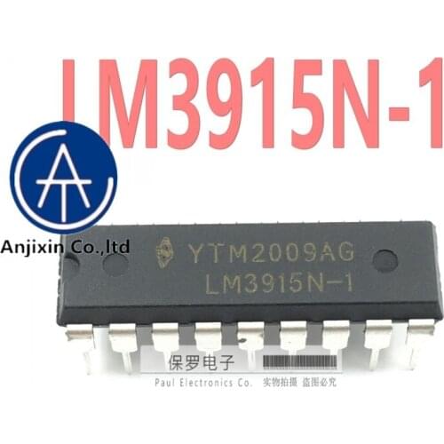 10pcs 100% orginal and new LED bar graph display driver LM3915N-1 LM3915N DIP-18 in stock