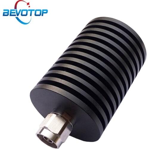 100W N Male Plug Connector RF Coaxial Termination Dummy Load 3GHz 50ohm Nickel Plated RF Accessories