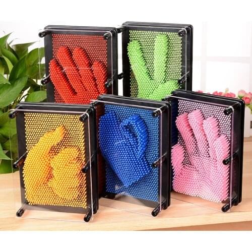 3D Stereo Variable Needle Carving Clone Hand Mould Faceprint Creative Gift for Childrens Birthday Toys