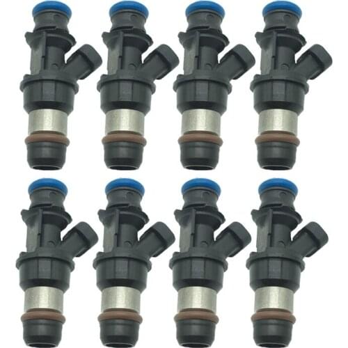 8Pcs Car Fuel injector for Delphi 99-07 Chevy GMC Truck 4.8L 5.3L 6.0L OEM: 25317628 FJ10062 8171136980
