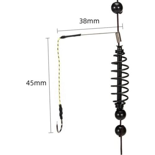 Pike Fishing Accessories Connector Pin Bearing Rolling Swivel Stainless Steel Snap Fishhook Lure Swivels Tackle Sea Hooks