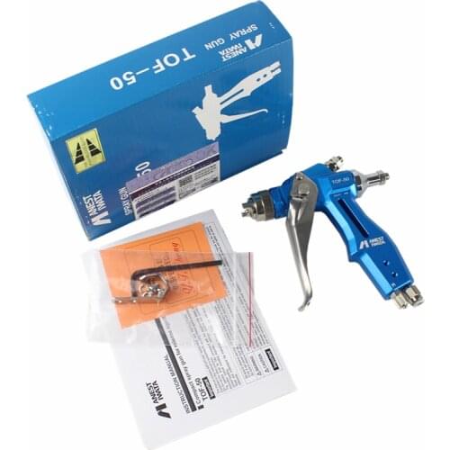 Original Japan Anest Iwata Paint Spray Gun Mold Release Agent Pneumatic Tools Painting Pistol TOF-50 Nozzle 0.6mm Made in Taiwan