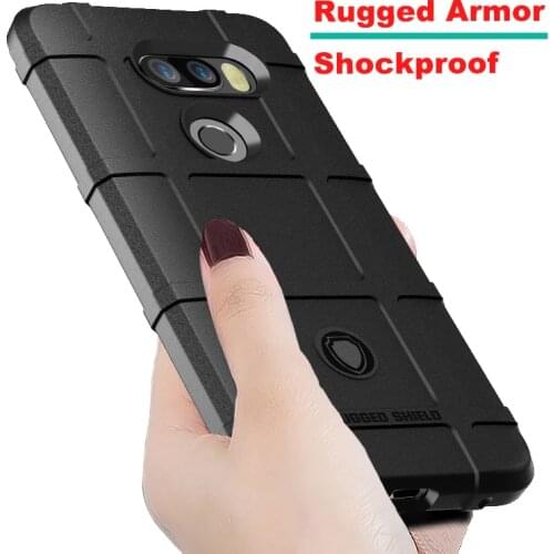 For LG V30+ V30 V30S Case Rugged Armor Shockproof Cover Soft Silicon Button Protection For LG V35 Signature Edition 2017 2018