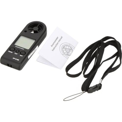 Hot Sale Digital Mini Anemometer Speed Range 0.3 -30m/s Portable Wind Temperature Measurement Wind Speed Measuring Instrument