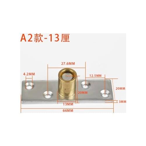 2pcs Folding sliding door locator wooden door lower guide pulley pulley sliding door stopper guider anti-sway device