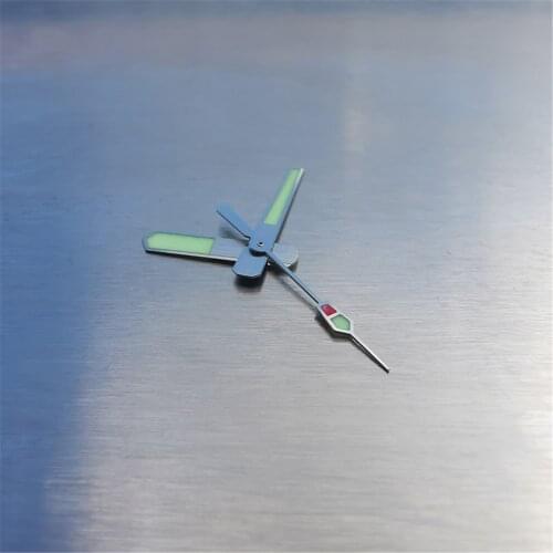 Green Luminous Watch Hands Pointer Set for SKX SRP MOD 7S26 NH35A NH36A for pointer nh35 Accessories Movement