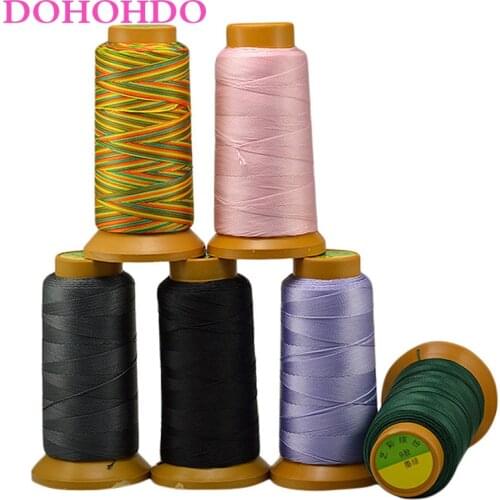 Hot Jewelry Making Nylon Cord 0.2/0.4/0.6/0.8/1mm Polyester Cord Sewing Thread For DIY Beading Braided Bracelet Necklace String