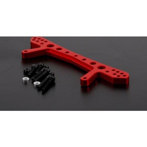 Adjustable hole distance rear shock absorber beam bracket for ROVAN ROFUN KM HPI BAJA 5B 5T5 SC