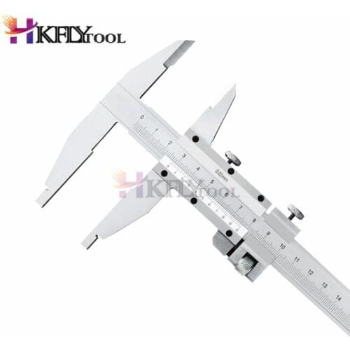 0-300mm 12inch 4ways Measuremet Steel Vernier Caliper With Nip Jaws 300mm Slider Caliper Measuring Gauge