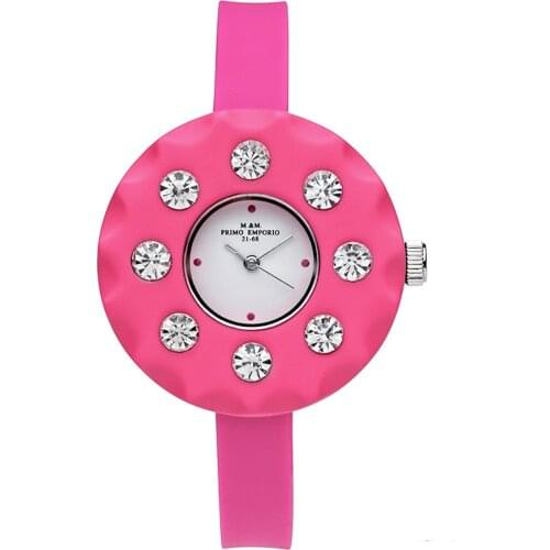 M & Ms first general store womens watch with Swarovski 1009R