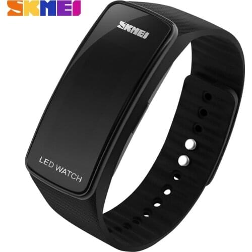 SKMEI Running Sports Watches Women LED Digital Wristwatches Colorful Silicon Strap Complete Calendar Gift For Girl 1119
