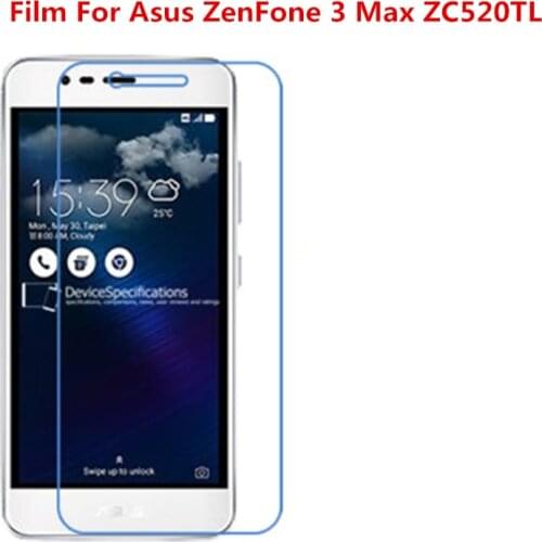 1/2/5/10 Pcs Ultra Thin Clear HD LCD Screen Protector Film With Cleaning Cloth Film For Asus ZenFone 3 Max ZC520TL
