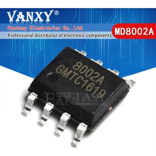 10PCS MD8002A SOP8 MD8002 SOP 8002A SMD SOP-8 8002 CKE8002B NS8002 new and original IC