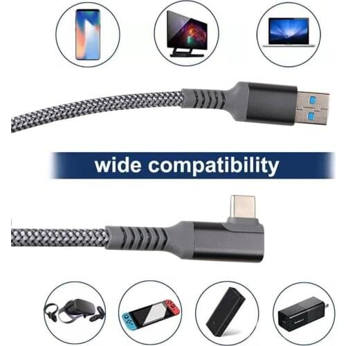 5M USB 3.0 Quick Charge Cables For Oculus Quest 2 Link Cable for Quest 2 VR Data Transfer Fast Charges VR Headset Accessories