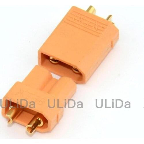 5pairs XT30 2mm Golden Connector / Plug Set for RC Quadcopter Multicopter Airp