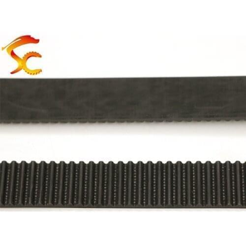 53Meters/lot HTD 3M 10mm timing belt Width 10mm Polyurethane with steel Wire Color Black Open Belt 3M-10 for Laser Engraving CNC