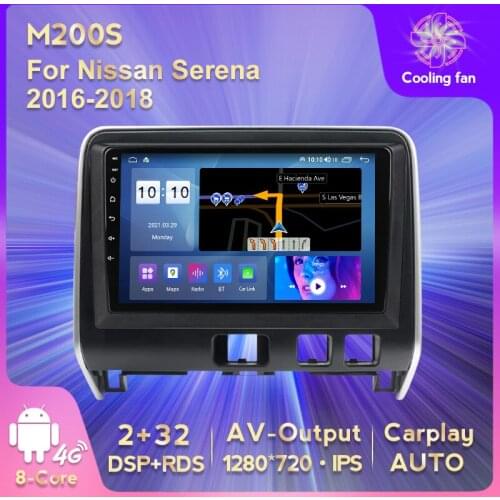 Android11 for Nissan Serena 2016-2018 Octa Core 6+128G Car Multimedia Player Stereo Receiver Radio BT WIFI NO DVD