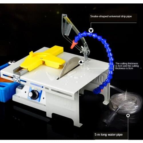 Free shipping multifunctional mini table saw stone jade carving machine polishing machine polishing tool