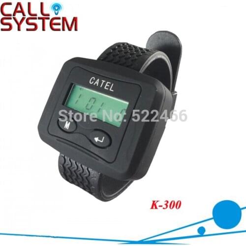 Wireless Bell System Wrist Receiver K-300 ; Can show service type and Show total coming calls