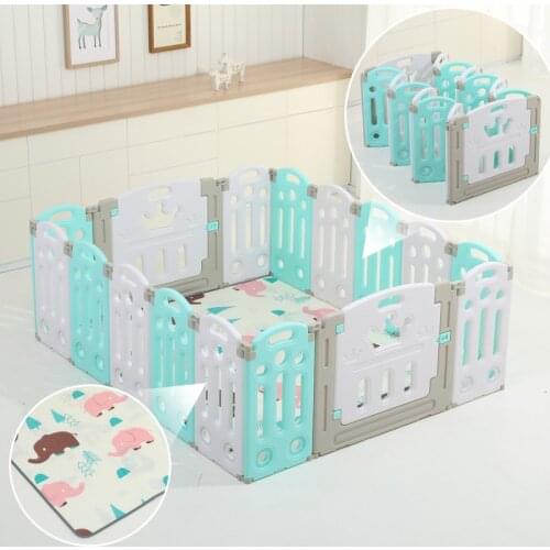 Childrens Playpens Indoor Baby Toddler Safety Play Fence Environmental Protection Crawling Mat Outdoor Playground