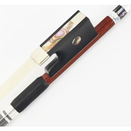 Nice IPE Wood Violin Bow 3/4 Size Pernambuco Performance Straight and Well Balanced MELLOR Advanced Level A10