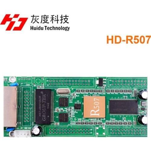 Huidu R507 receiving card support huidu A3, T901/T901B, VP210 controller for full color outdoor rental led display