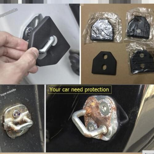 Lapetus Inner Car Door Lock Plastic Protective Cover Kit Fit For Subaru Forester / XV / Outback 2013 - 2019