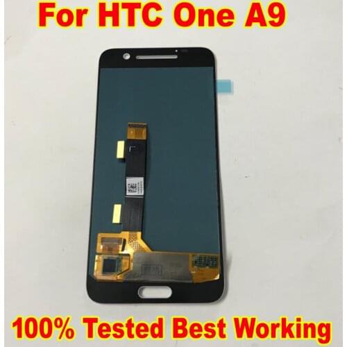 Best Working LCD Display Touch Screen Glass Panel Digitizer Assembly Sensor For HTC One A9 5.0" Phone Pantalla Replacement Parts