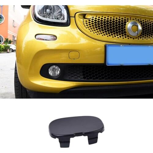Car Modification Front Rear Bumper Trailer Cover For Mercedes Smart 453 451 Fortwo Forfour Car Accessories Exterior Styling