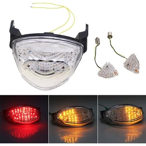 Motorcycle Rear Tail Light Brake Turn Signals Integrated LED Light For Suzuki GSXR 1000 05-06 GSX-R1000 GSXR1000 2005 2006 K5 K6