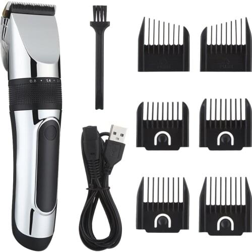 Men Electric Hair Clipper Digital Hair Trimmer Barber Hair Cutting Machine Beard Shaver Rechargeable Cordless Haircut Gift Kids