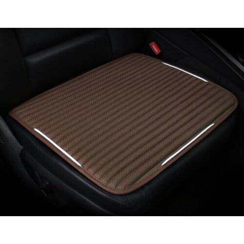 Buckwheat Shell Filled Four Seasons Common Health Cushion Perforated Leather Wearable Car Seat Cover