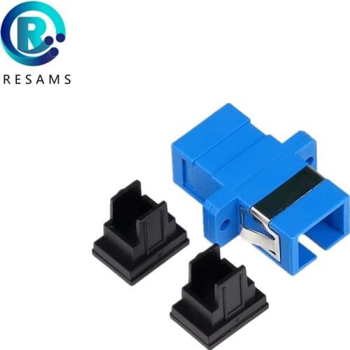 Resams Made In China Factory Direct Sale The High Quality SC UPC SM SX Type Fiber Optic Adapter Low Loss Transfer Flange