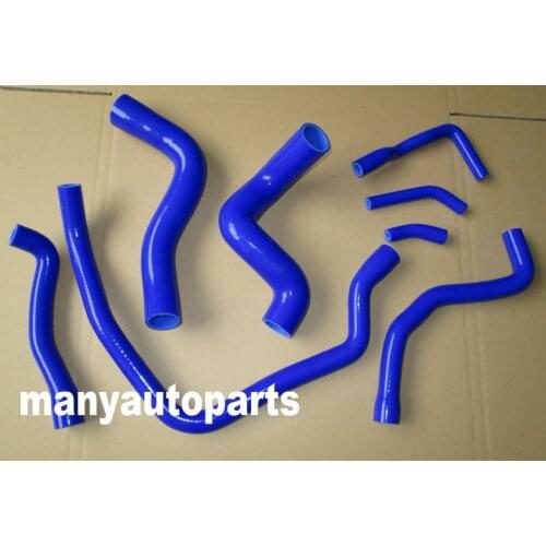 BLUE SILICONE RADIATOR COOLANT HOSE FOR BMW E34 M50 525 525i 528;M30 530 530i 89-95 92 93 94 95