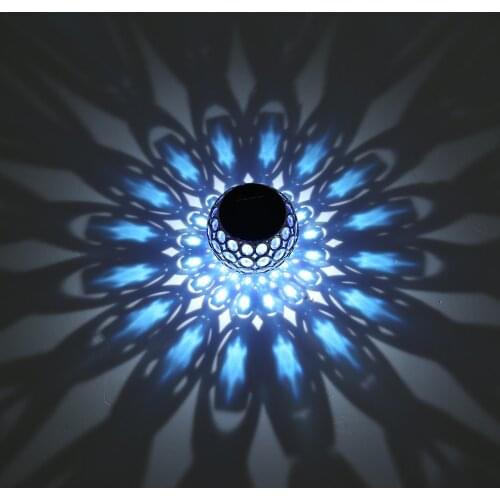 Solar LED Hollow Hanging Ball Light Outdoor Garden Lawn Peacock Lamp Waterproof Patio Pathway Courtyard Landscape Decoration New