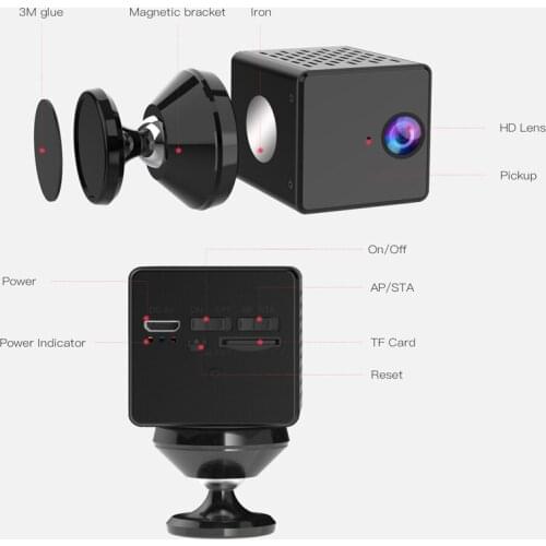 VStarcam wifi camera C90S Battery Powered IP Camera Full HD 1080P Smallest Camera