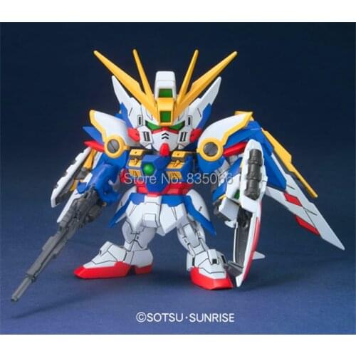 Japanese anime figures SD BB -366 Wing Gundam EW robot action figure plastic model kits toys